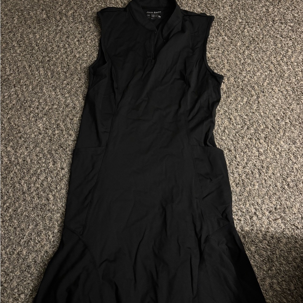 Jack Smith Medium Black Sleeveless Midi Dress